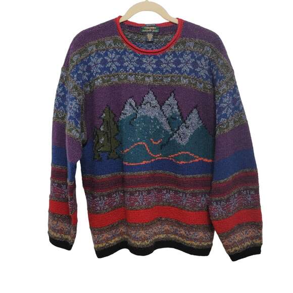Rare Shetland Wool Fair Isle Sweater - Picture 1 of 9